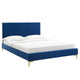 Modway Peyton Performance Velvet Twin Platform Bed - MOD-6865 | Beds | Modishstore - 32