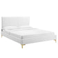 Modway Peyton Performance Velvet Twin Platform Bed - MOD-6865 | Beds | Modishstore - 54