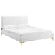 Modway Peyton Performance Velvet Twin Platform Bed | Beds | Modishstore-54