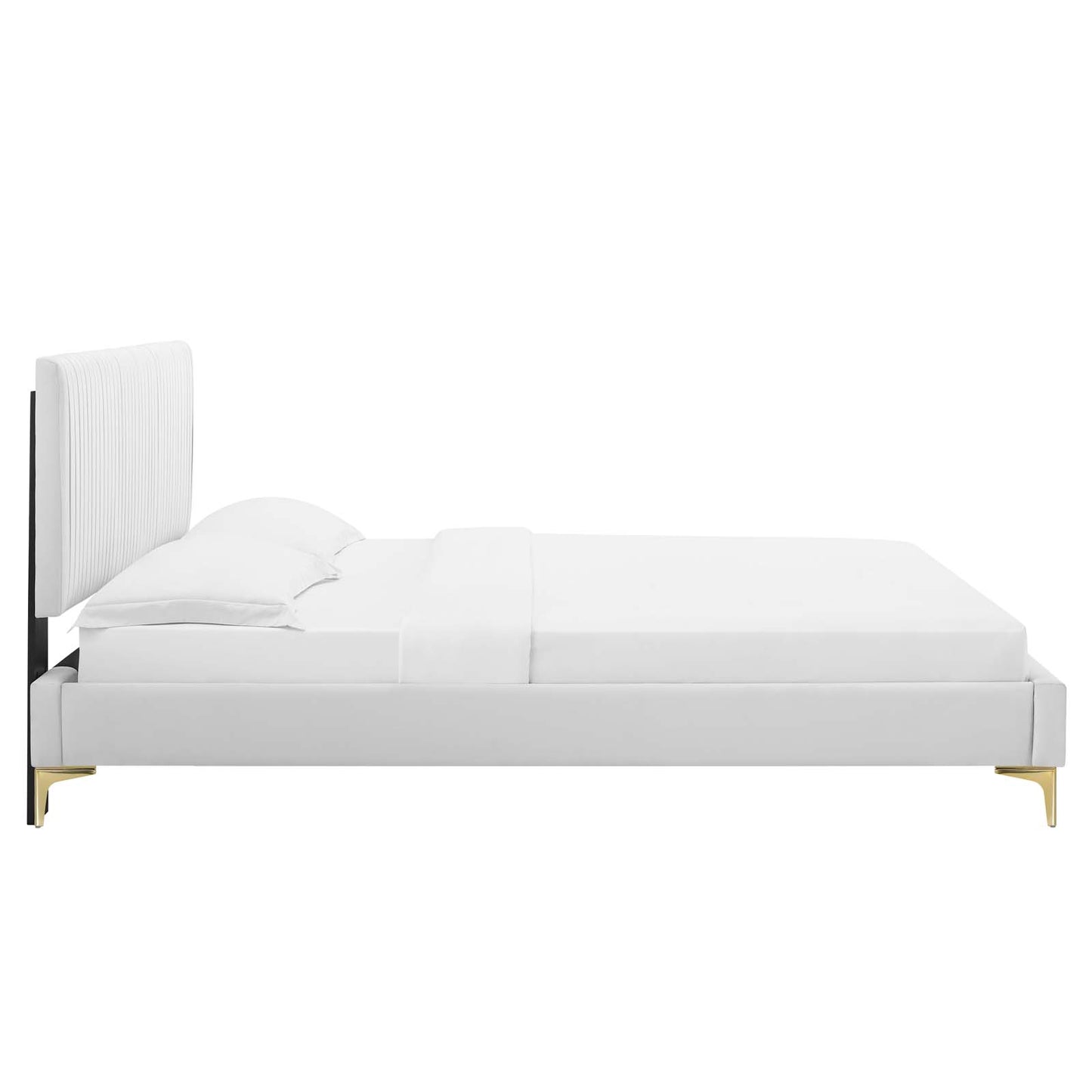 Modway Peyton Performance Velvet Twin Platform Bed - MOD-6865 | Beds | Modishstore - 57