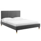 Modway Peyton Performance Velvet Twin Platform Bed - MOD-6866 | Beds | Modishstore - 2