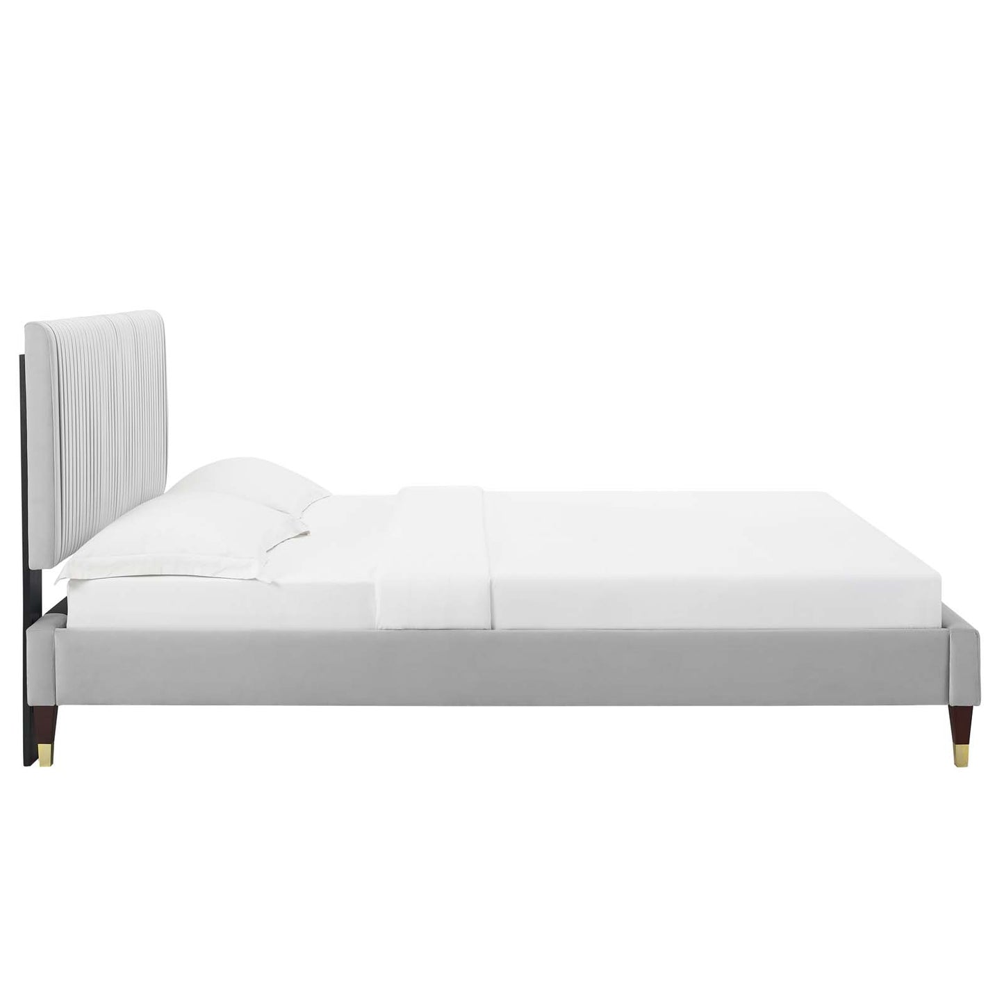 Modway Peyton Performance Velvet Twin Platform Bed - MOD-6866 | Beds | Modishstore - 21