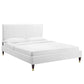 Modway Peyton Performance Velvet Twin Platform Bed | Beds | Modishstore-58