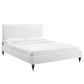 Modway Peyton Performance Velvet Twin Platform Bed - MOD-6866 | Beds | Modishstore - 58