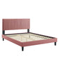 Modway Peyton Performance Velvet Twin Platform Bed - MOD-6867 | Beds | Modishstore - 10