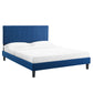 Modway Peyton Performance Velvet Twin Platform Bed | Beds | Modishstore-30