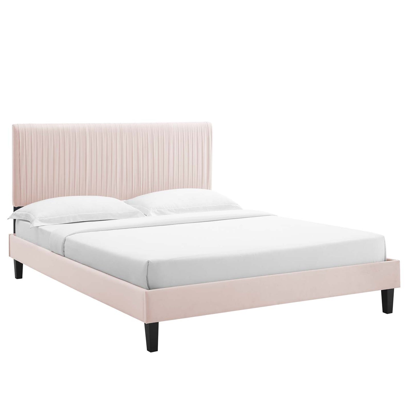 Modway Peyton Performance Velvet Twin Platform Bed - MOD-6867 | Beds | Modishstore - 37