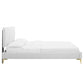 Modway Peyton Performance Velvet Full Platform Bed | Beds | Modishstore-54