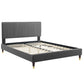 Modway Peyton Performance Velvet Full Platform Bed | Beds | Modishstore-3