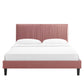 Modway Peyton Performance Velvet Full Platform Bed - MOD-6870 | Beds | Modishstore - 13