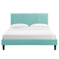 Modway Peyton Performance Velvet Full Platform Bed - MOD-6870 | Beds | Modishstore - 27