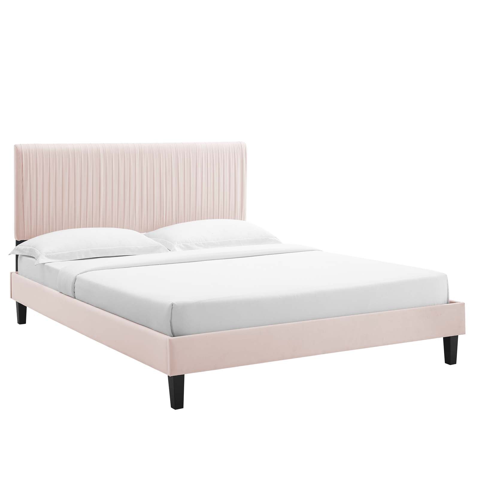 Modway Peyton Performance Velvet Full Platform Bed - MOD-6870 | Beds | Modishstore - 37