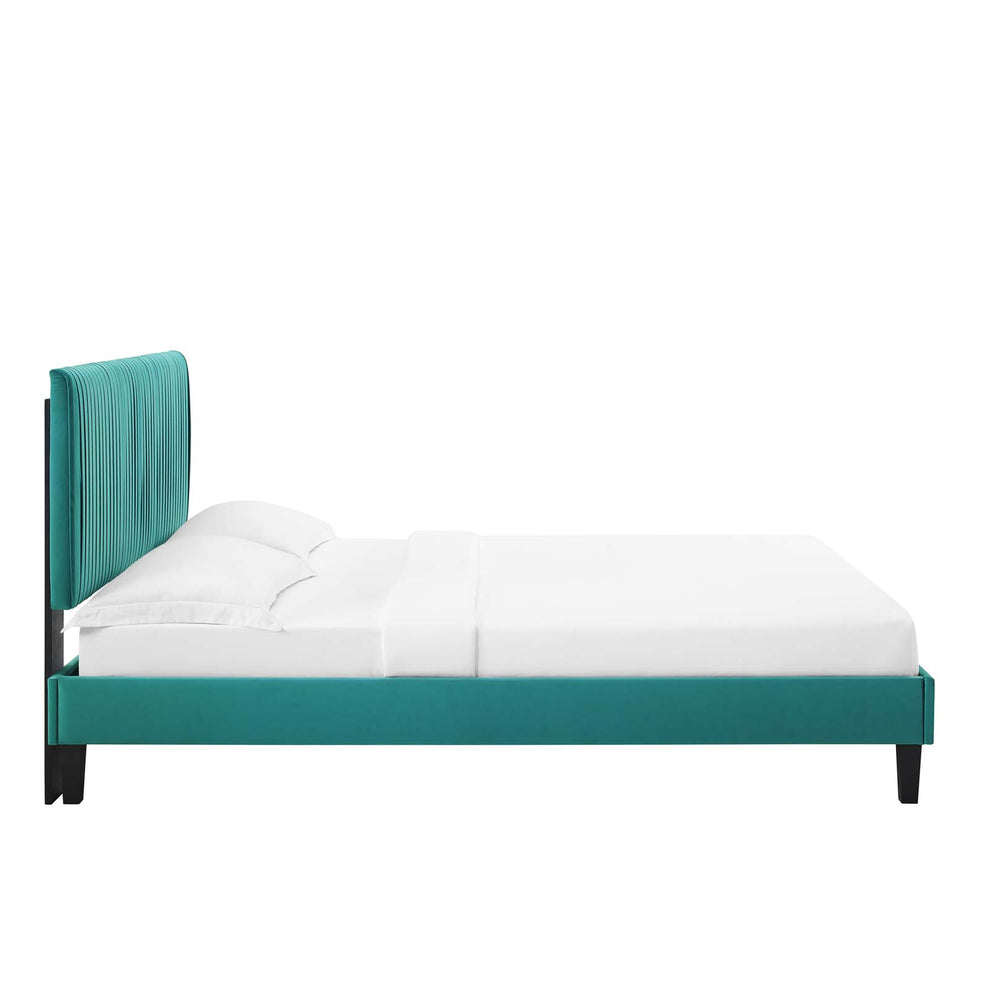 Modway Peyton Performance Velvet Full Platform Bed - MOD-6870 | Beds | Modishstore - 47
