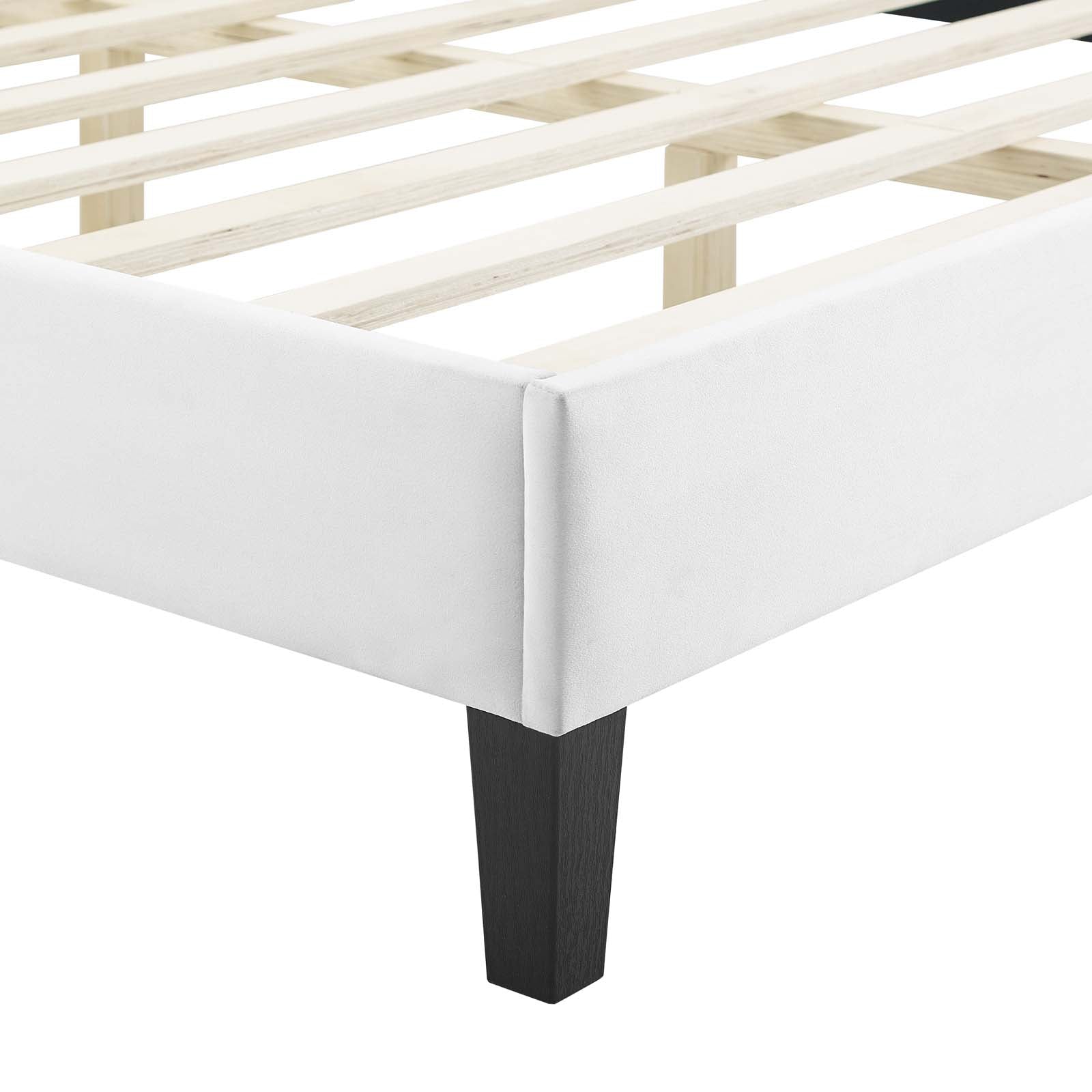 Modway Peyton Performance Velvet Full Platform Bed - MOD-6870 | Beds | Modishstore - 53