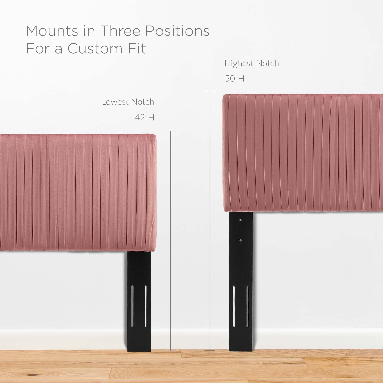 Modway Peyton Performance Velvet King Platform Bed - MOD-6872 | Beds | Modishstore - 14