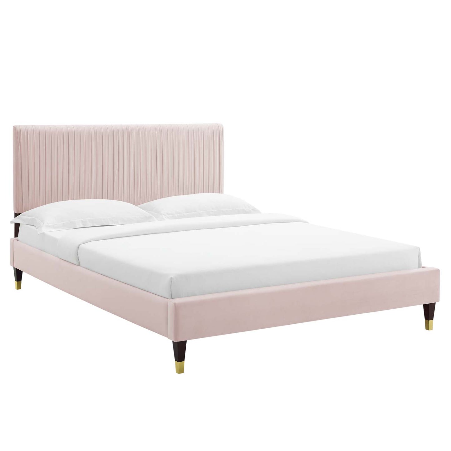 Modway Peyton Performance Velvet King Platform Bed - MOD-6872 | Beds | Modishstore - 37