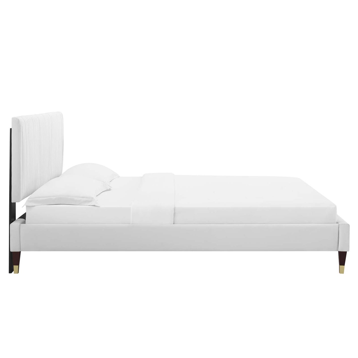 Modway Peyton Performance Velvet King Platform Bed - MOD-6872 | Beds | Modishstore - 54