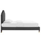 Elise King Performance Velvet Platform Bed By Modway - MOD-6875 | Headboards | Modishstore - 4