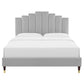 Elise King Performance Velvet Platform Bed By Modway - MOD-6875 | Headboards | Modishstore - 15