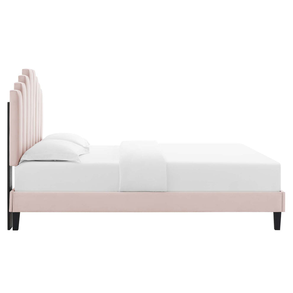 Modway Elise Full Performance Velvet Platform Bed - MOD-6877 | Beds | Modishstore - 25