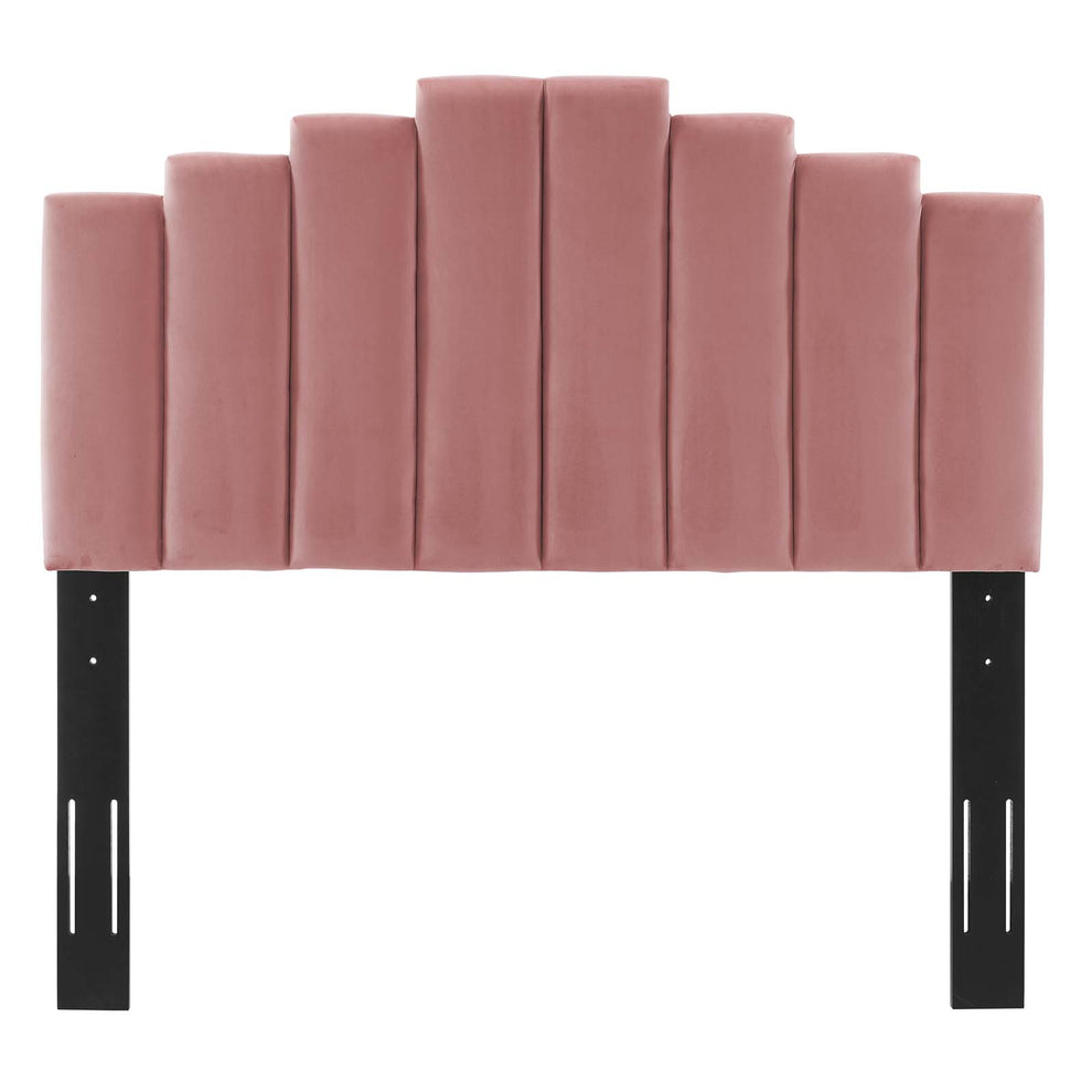 Elise Full Performance Velvet Platform Bed By Modway - MOD-6880 | Beds | Modishstore - 27