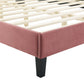 Colette Twin Performance Velvet Platform Bed By Modway - MOD-6884 | Beds | Modishstore - 29