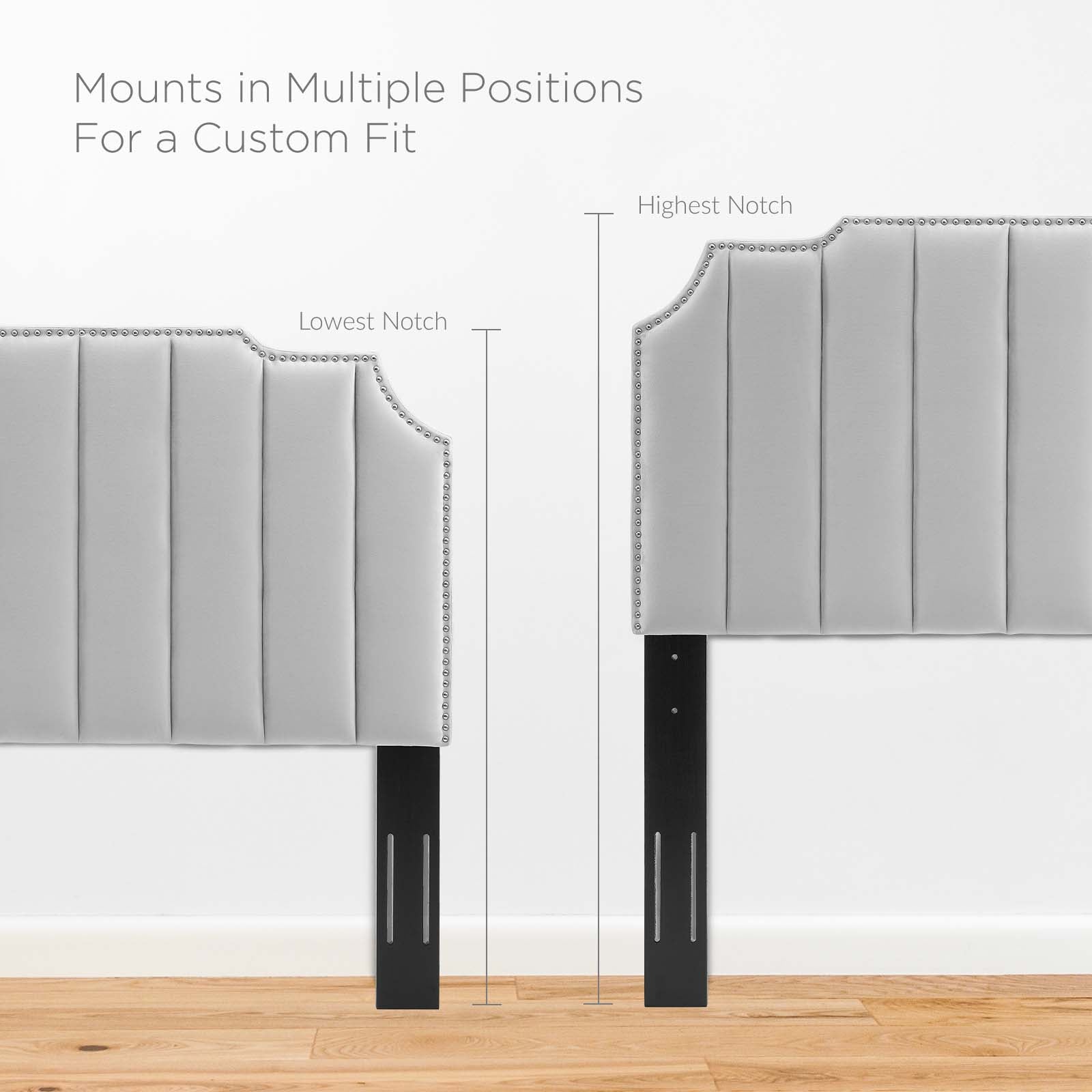 Colette Twin Performance Velvet Platform Bed By Modway - MOD-6884 | Beds | Modishstore - 39