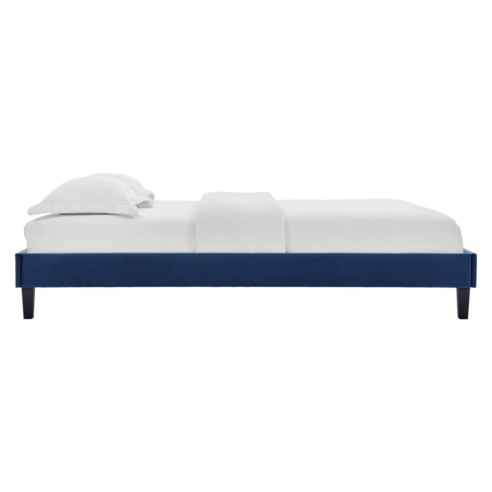 Colette Twin Performance Velvet Platform Bed By Modway - MOD-6884 | Beds | Modishstore - 79