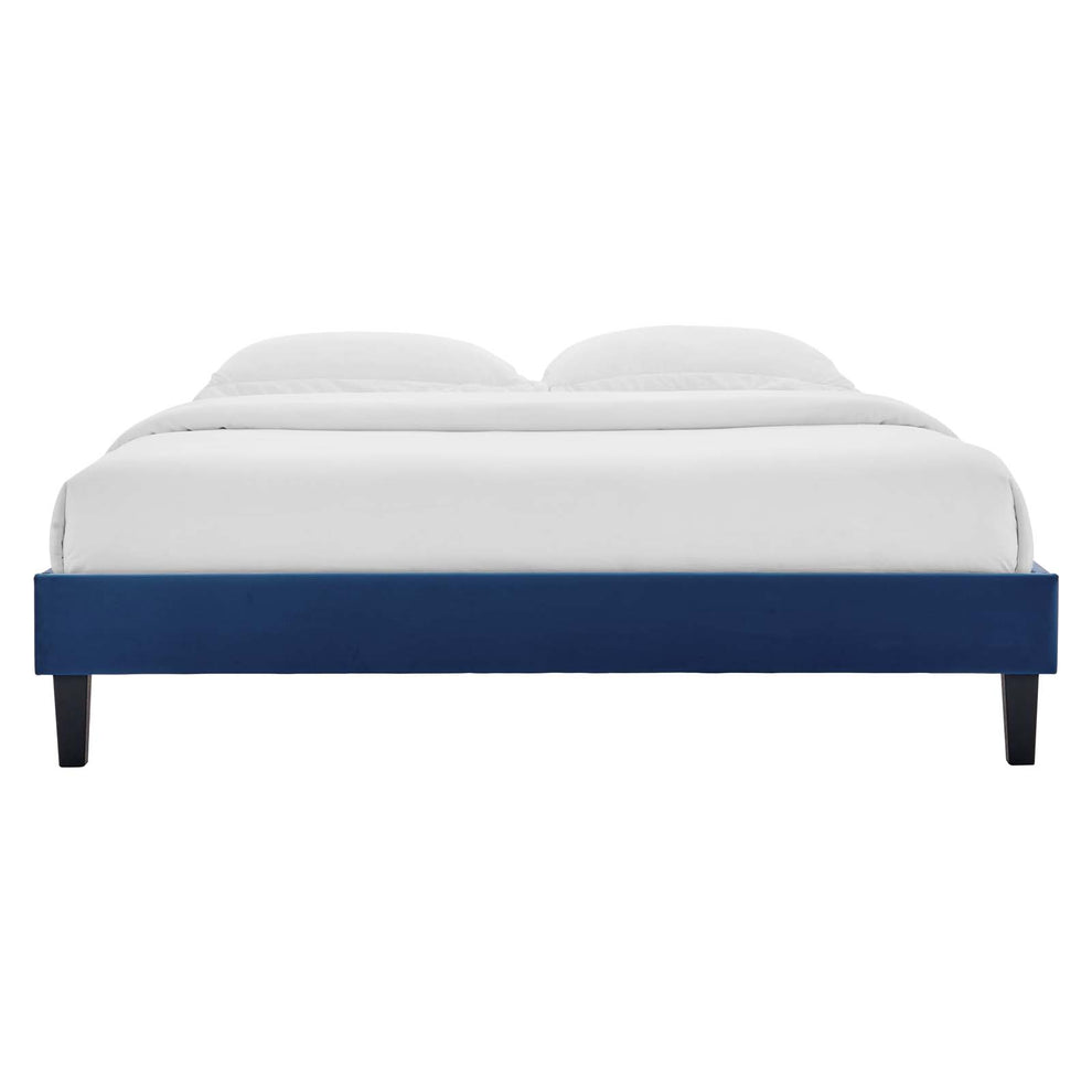 Colette Twin Performance Velvet Platform Bed By Modway - MOD-6884 | Beds | Modishstore - 80