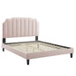 Colette Twin Performance Velvet Platform Bed By Modway - MOD-6884 | Beds | Modishstore - 90