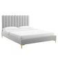 Reagan Twin Performance Velvet Platform Bed By Modway - MOD-6885 | Beds | Modishstore - 33