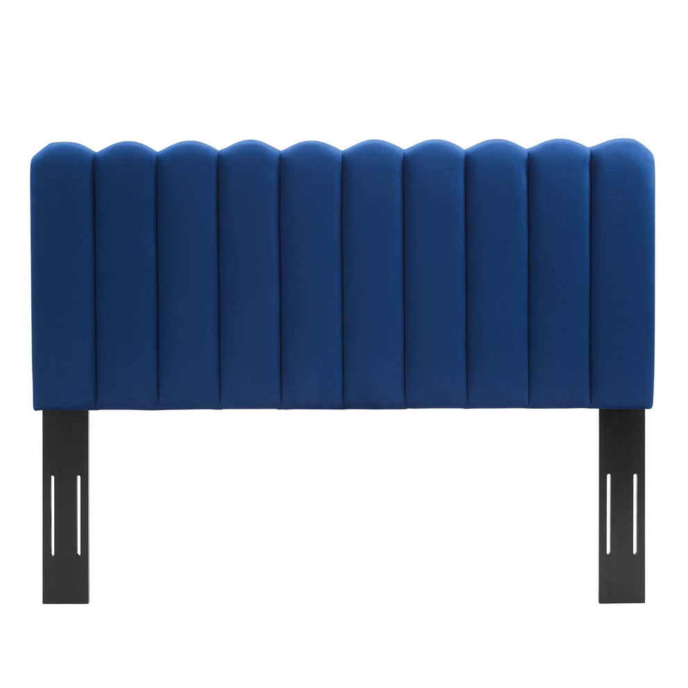 Reagan Twin Performance Velvet Platform Bed By Modway - MOD-6887 | Beds | Modishstore - 66