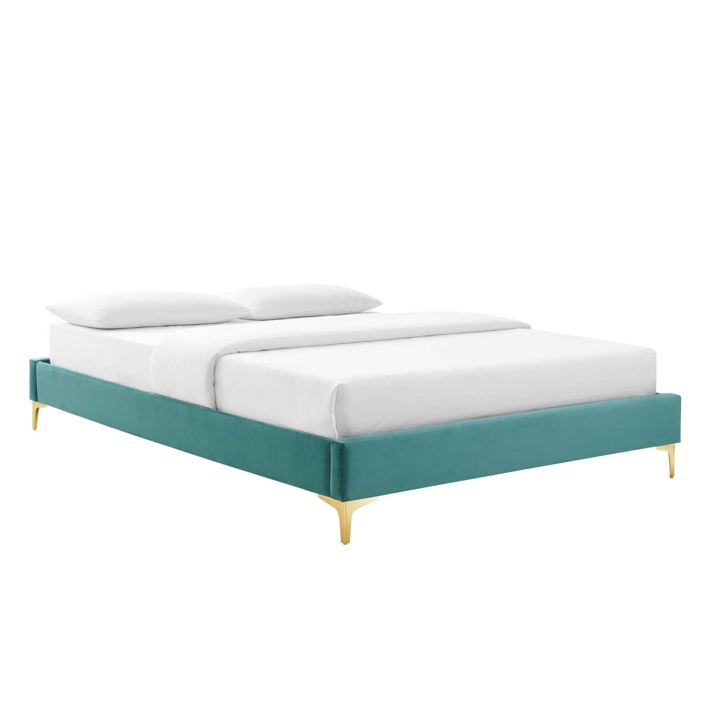Colette Full Performance Velvet Platform Bed By Modway - MOD-6888 | Beds | Modishstore - 110