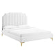 Colette Full Performance Velvet Platform Bed By Modway - MOD-6888 | Beds | Modishstore - 113