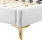 Colette Full Performance Velvet Platform Bed By Modway - MOD-6888 | Beds | Modishstore - 125