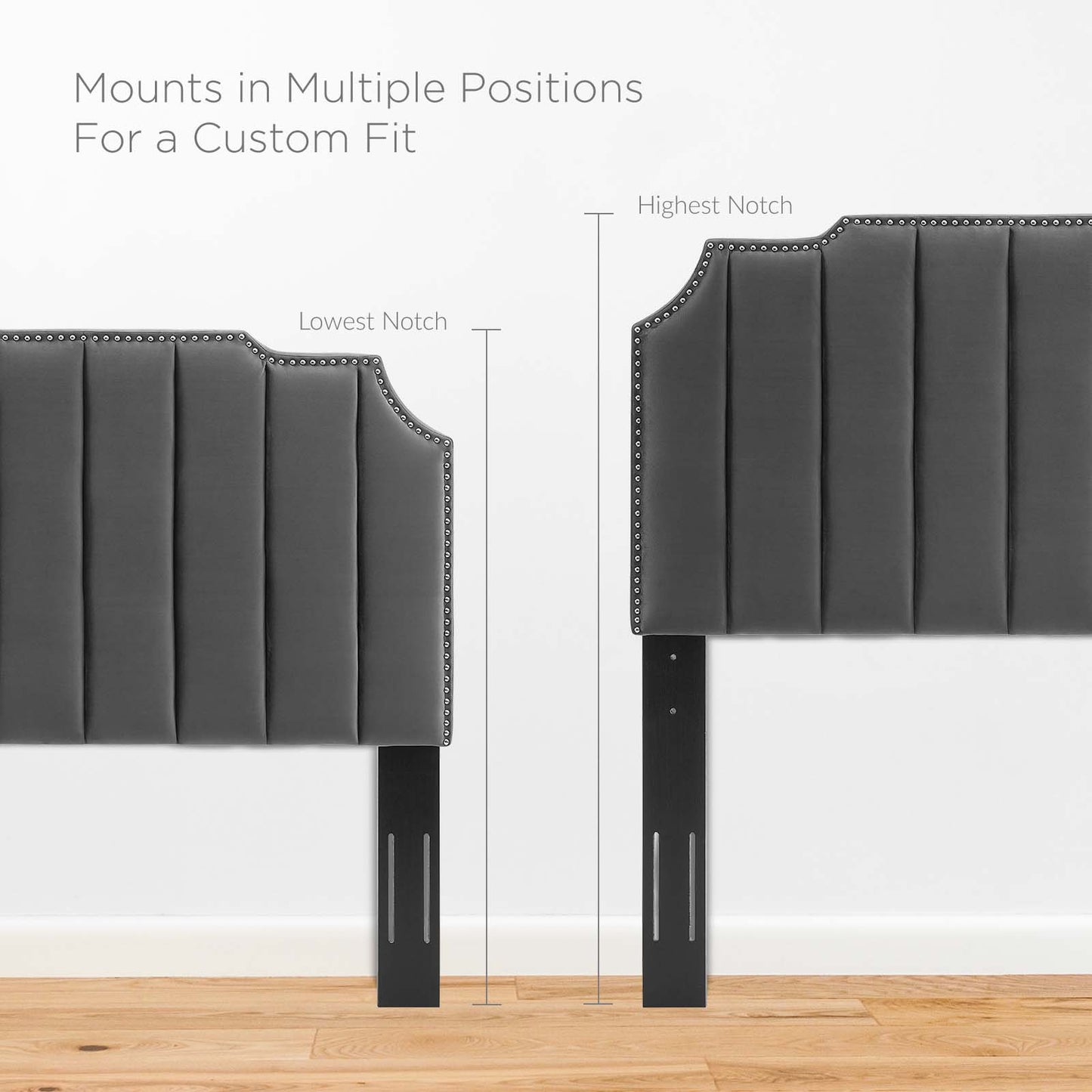 Colette Full Performance Velvet Platform Bed By Modway - MOD-6889 | Beds | Modishstore - 8