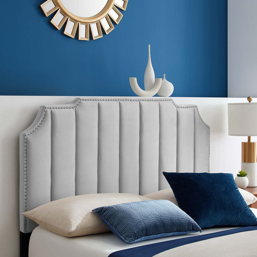 Colette Full Performance Velvet Platform Bed By Modway - MOD-6889 | Beds | Modishstore - 40