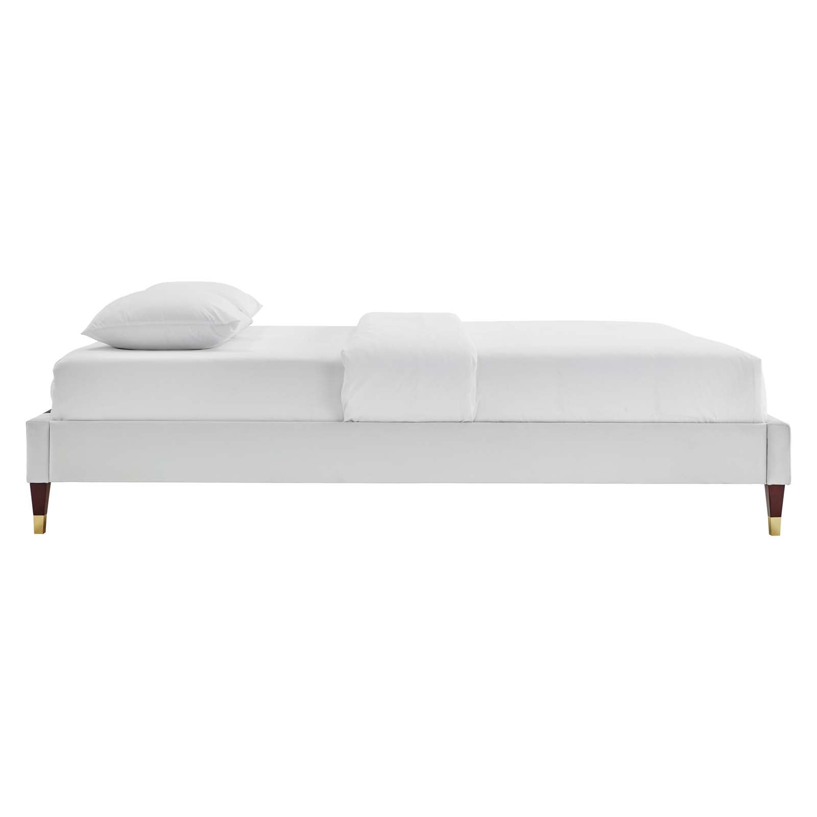 Colette Full Performance Velvet Platform Bed By Modway - MOD-6889 | Beds | Modishstore - 48