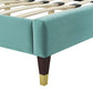 Colette Full Performance Velvet Platform Bed By Modway - MOD-6889 | Beds | Modishstore - 61