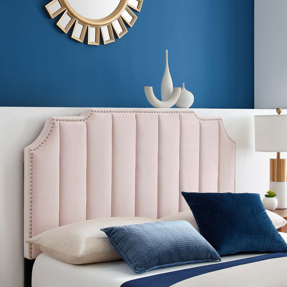 Colette Full Performance Velvet Platform Bed By Modway - MOD-6889 | Beds | Modishstore - 88