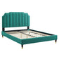 Colette Full Performance Velvet Platform Bed By Modway - MOD-6889 | Beds | Modishstore - 106