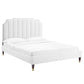 Colette Full Performance Velvet Platform Bed By Modway - MOD-6889 | Beds | Modishstore - 113