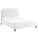 Colette Full Performance Velvet Platform Bed By Modway - MOD-6889 | Beds | Modishstore - 113
