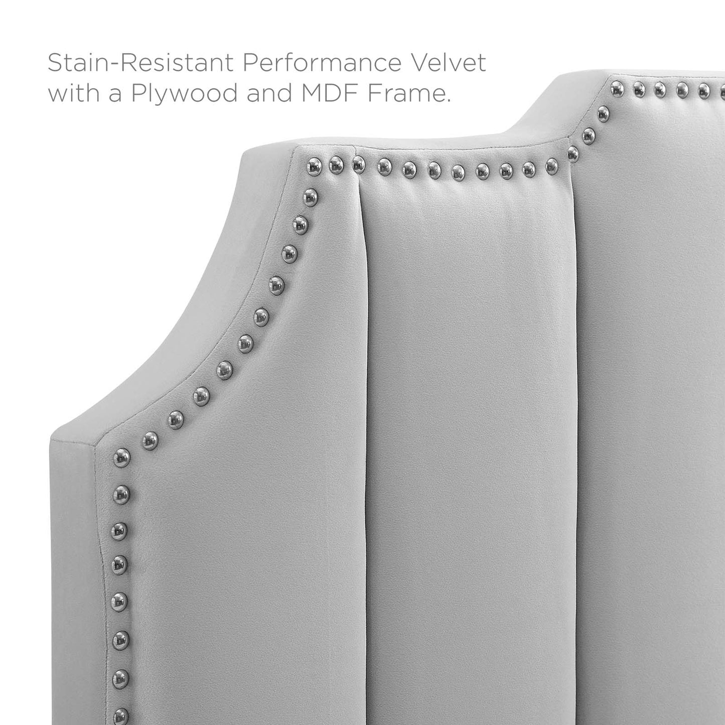 Colette Full Performance Velvet Platform Bed By Modway - MOD-6890 | Beds | Modishstore - 38