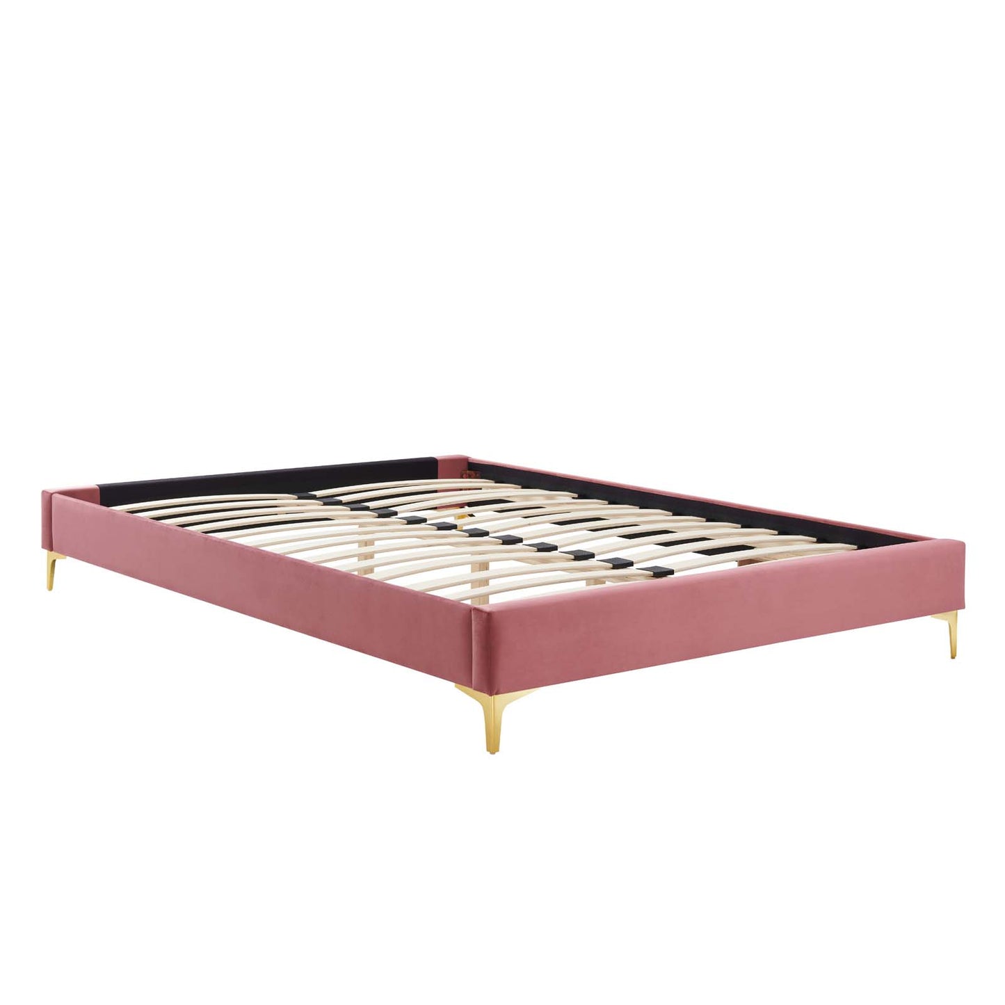 Colette King Performance Velvet Platform Bed By Modway - MOD-6894 | Beds | Modishstore - 31