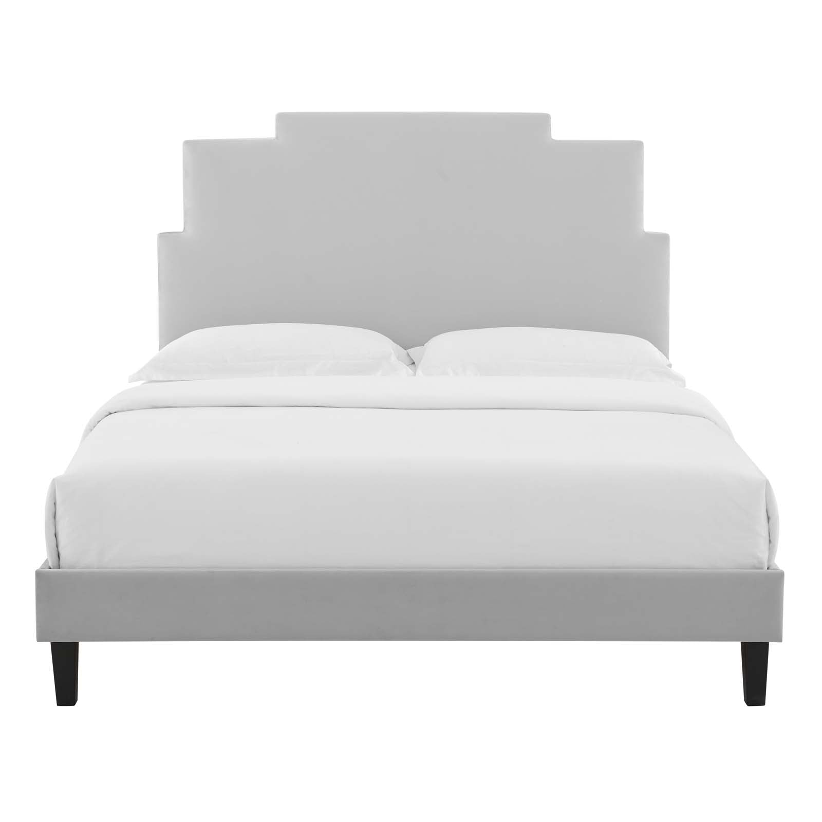 Lindsey Performance Velvet Twin Platform Bed By Modway - MOD-6897 | Beds | Modishstore - 31