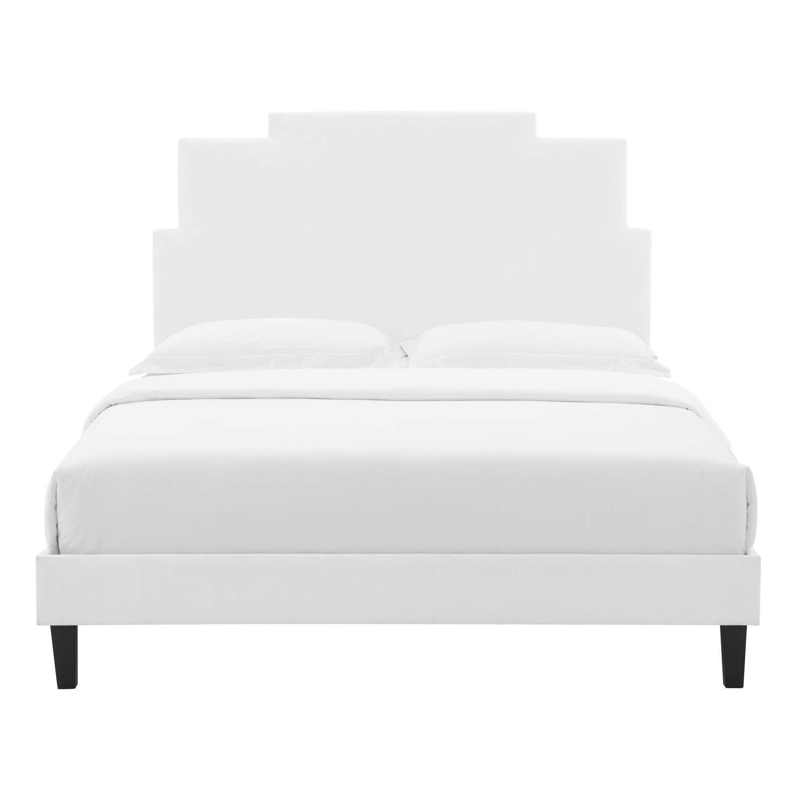 Lindsey Performance Velvet Twin Platform Bed By Modway - MOD-6897 | Beds | Modishstore - 86