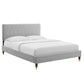 Modway Phillipa Performance Velvet Twin Platform Bed - MOD-6899 | Beds | Modishstore - 16