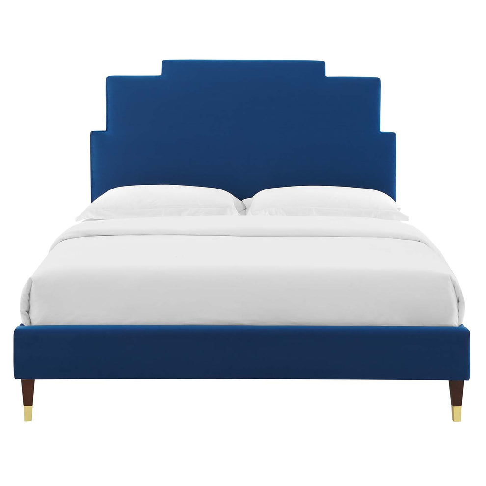 Modway Lindsey Performance Velvet Full Platform Bed - MOD-6902 | Beds | Modishstore - 35