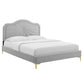 Modway Portia Performance Velvet Twin Platform Bed | Beds | Modishstore-16